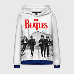 Толстовка-худи мужская The Beatles: Break, цвет: 3D-синий