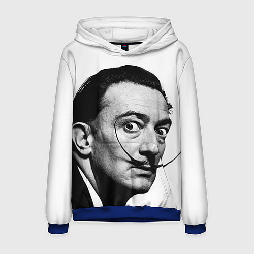 Мужская толстовка Сальвадор Дали / 3D-Синий – фото 1