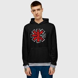 Толстовка-худи мужская RHCP Symbol, цвет: 3D-меланж — фото 2