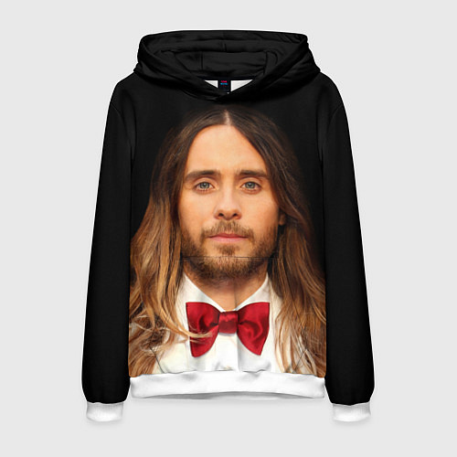 Мужская толстовка Джаред Лето / 3D-Белый – фото 1