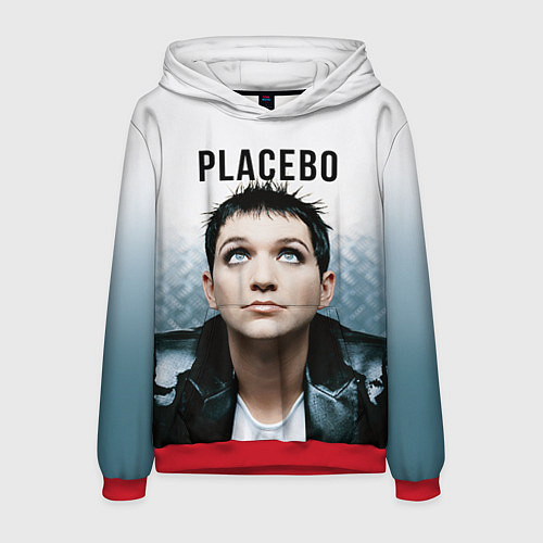 Мужская толстовка Placebo: Brian Molko / 3D-Красный – фото 1