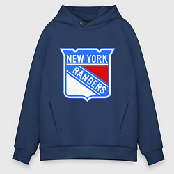 Мужское худи оверсайз New York Rangers