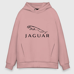Толстовка оверсайз мужская Jaguar, цвет: пыльно-розовый