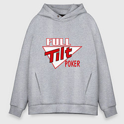 Мужское худи оверсайз Full Tilt Poker