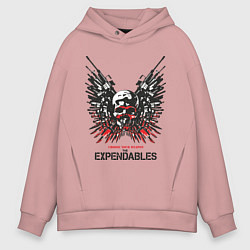 Мужское худи оверсайз Expendables: Choose tour weapon
