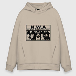 Мужское худи оверсайз NWA