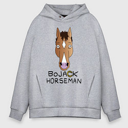 Мужское худи оверсайз BoJack Horseman