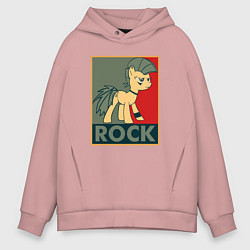 Мужское худи оверсайз Rock Pony