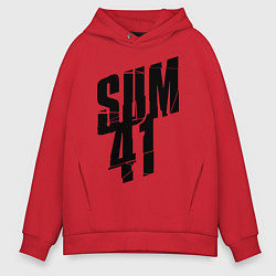 Мужское худи оверсайз Sum Forty One