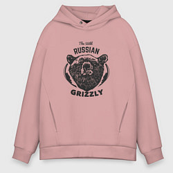 Мужское худи оверсайз Russian Grizzly