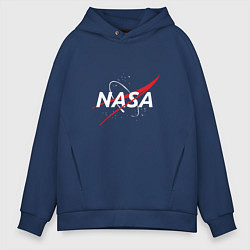 Мужское худи оверсайз NASA: Space Arrow