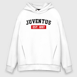 Мужское худи оверсайз FC Juventus Est. 1897