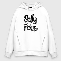 Толстовка оверсайз мужская SALLY FACE, цвет: белый