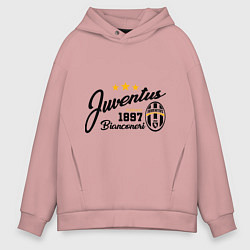 Толстовка оверсайз мужская Juventus 1897, цвет: пыльно-розовый
