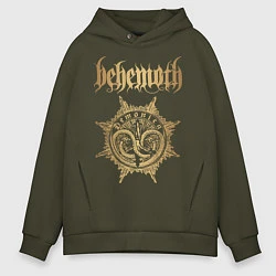 Толстовка оверсайз мужская Behemoth: Demonica, цвет: хаки