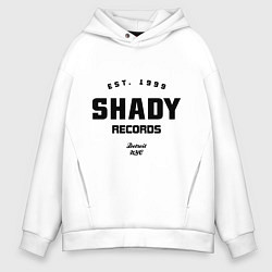 Толстовка оверсайз мужская Shady records, цвет: белый