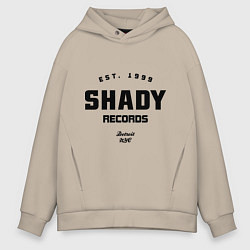 Толстовка оверсайз мужская Shady records, цвет: миндальный