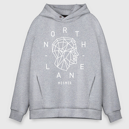 Мужское худи оверсайз Northlane: Mesmer / Меланж – фото 1