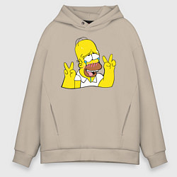 Мужское худи оверсайз Homer Ahegao