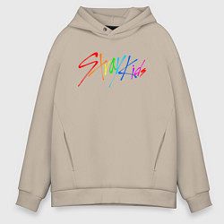 Мужское худи оверсайз STRAY KIDS АВТОГРАФЫ