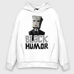 Мужское худи оверсайз Black Humor