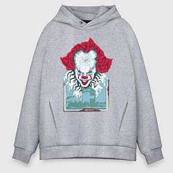 Толстовка оверсайз мужская Pennywise, цвет: меланж