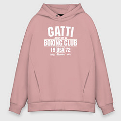 Толстовка оверсайз мужская Gatti Boxing Club, цвет: пыльно-розовый