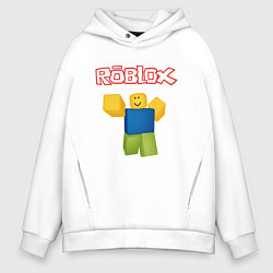 Толстовка оверсайз мужская ROBLOX, цвет: белый