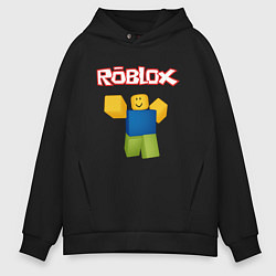 Толстовка оверсайз мужская ROBLOX, цвет: черный