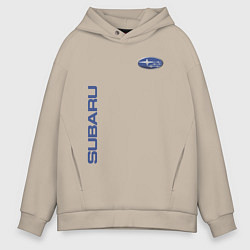 Мужское худи оверсайз SUBARU