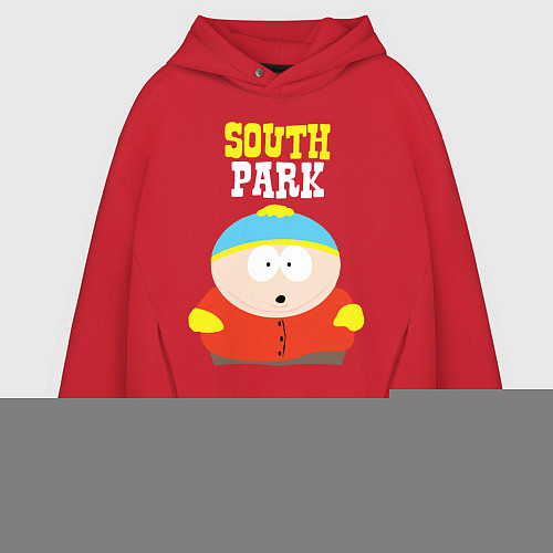 Мужское худи оверсайз SOUTH PARK / Красный – фото 1