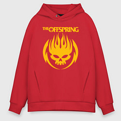 Толстовка оверсайз мужская THE OFFSPRING, цвет: красный