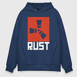 Мужское худи оверсайз RUST