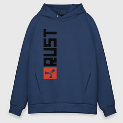 Мужское худи оверсайз RUST