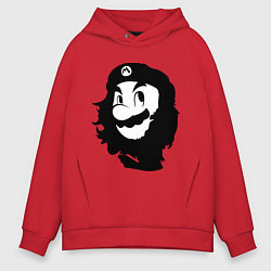 Толстовка оверсайз мужская Che Mario цвета красный — фото 1