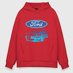 Мужское худи оверсайз Ford Z