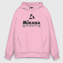 Толстовка оверсайз мужская MIKASA SPORTS, цвет: светло-розовый