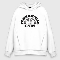 Толстовка оверсайз мужская GYM, цвет: белый