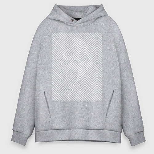 Мужское худи оверсайз Halloween 2020 / Меланж – фото 1