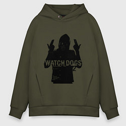 Мужское худи оверсайз Watch dogs 2 Z