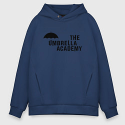 Толстовка оверсайз мужская Umbrella Academy, цвет: тёмно-синий