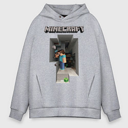 Мужское худи оверсайз Minecraft