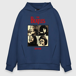Мужское худи оверсайз The Beatles LET IT BE
