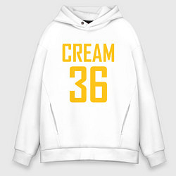 Мужское худи оверсайз CREAM 36