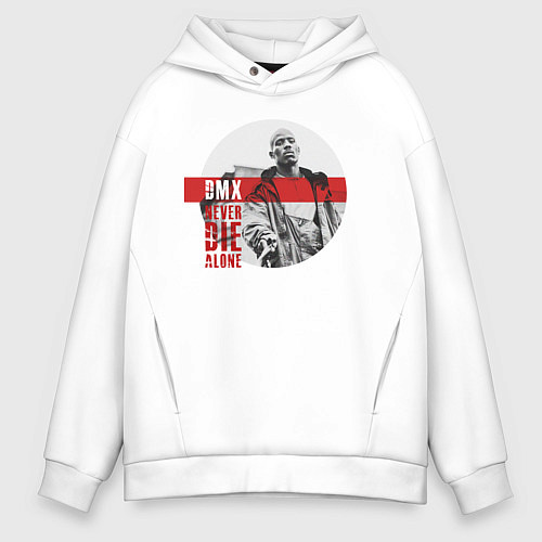Мужское худи оверсайз DMX Earl Simmons / Белый – фото 1