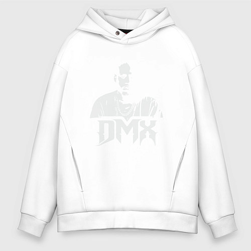 Мужское худи оверсайз DMX Rapper / Белый – фото 1