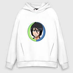 Мужское худи оверсайз Rukia Kuchiki Bleach