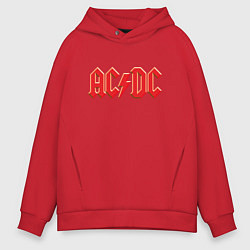 Мужское худи оверсайз ACDC