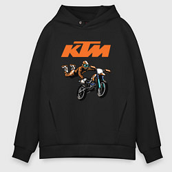 Мужское худи оверсайз KTM МОТОКРОСС Z