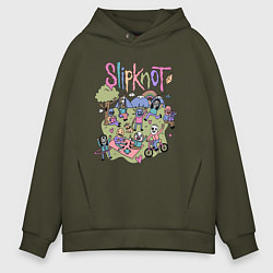 Мужское худи оверсайз SLIPKNOT